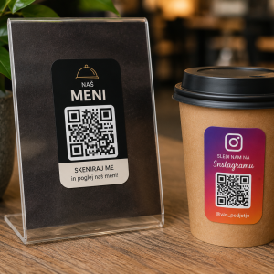 QR nalepke za podjetja – Instagram, meni, spletna stran ali kontakt_DStuff_si